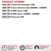 Load image into Gallery viewer, Chevrolet Silverado 1500 2007-2013 / Silverado 2500 3500 2007-2014 / GMC Sierra 1500 2007-2013 / Sierra 2500 3500 2007-2014 / Hummer H3T 2009-2010 LED Bar 3rd Brake Light Black Housing Smoke Len (Version 2)