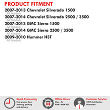 Load image into Gallery viewer, Chevrolet Silverado 1500 2007-2013 / Silverado 2500 3500 2007-2014 / GMC Sierra 1500 2007-2013 / Sierra 2500 3500 2007-2014 / Hummer H3T 2009-2010 LED Bar 3rd Brake Light Chrome Housing Clear Len (Version 2)