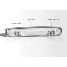 Load image into Gallery viewer, Chevrolet Silverado 1500 2007-2013 / Silverado 2500 3500 2007-2014 / GMC Sierra 1500 2007-2013 / Sierra 2500 3500 2007-2014 / Hummer H3T 2009-2010 LED Bar 3rd Brake Light Chrome Housing Clear Len (Version 2)