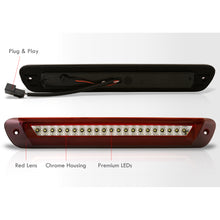 Load image into Gallery viewer, Chevrolet Colorado 2004-2012 / GMC Canyon 2004-2012 / Isuzu i-280 i-350 2006 / i-290 i-370 2007-2008 Strobe LED 3rd Brake Light Chrome Housing Red Len