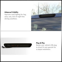 Load image into Gallery viewer, Chevrolet Colorado 2004-2012 / GMC Canyon 2004-2012 / Isuzu i-280 i-350 2006 / i-290 i-370 2007-2008 Strobe LED 3rd Brake Light Chrome Housing Smoke Len
