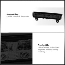 Load image into Gallery viewer, Chevrolet Suburban Tahoe 2000-2006 / GMC Yukon 2000-2006 LED 3rd Brake Light Chrome Housing Smoke Len (Excluding Barn Door Models)