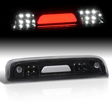 Load image into Gallery viewer, Chevrolet Silverado 1500 2014-2018 / 2500HD 3500HD 2015-2019 / GMC Sierra 1500 2014-2018 / 2500HD 3500HD 2015-2019 LED Bar 3rd Brake Light Black Housing Clear Len (Version 2)