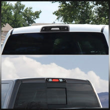 Load image into Gallery viewer, Chevrolet Silverado 1500 2014-2018 / 2500HD 3500HD 2015-2019 / GMC Sierra 1500 2014-2018 / 2500HD 3500HD 2015-2019 LED Bar 3rd Brake Light Black Housing Clear Len (Version 2)