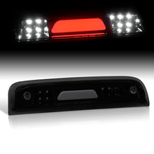 Load image into Gallery viewer, Chevrolet Silverado 1500 2014-2018 / 2500HD 3500HD 2015-2019 / GMC Sierra 1500 2014-2018 / 2500HD 3500HD 2015-2019 LED Bar 3rd Brake Light Black Housing Smoke Len (Version 2)