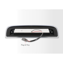 Load image into Gallery viewer, Chevrolet Silverado 1500 2014-2018 / 2500HD 3500HD 2015-2019 / GMC Sierra 1500 2014-2018 / 2500HD 3500HD 2015-2019 LED Bar 3rd Brake Light Chrome Housing Clear Len (Version 2)
