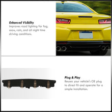 Load image into Gallery viewer, Chevrolet Camaro 2016-2023 Rear LED 3rd Brake Light Chrome Housing Smoke Len
