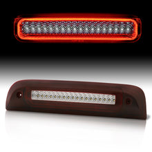 Load image into Gallery viewer, Chevrolet Silverado 1500 2014-2018 / 2500HD 3500HD 2015-2019 / GMC Sierra 1500 2014-2018 / 2500HD 3500HD 2015-2019 Strobe LED 3rd Brake Light Chrome Housing Red Len (Version 3)