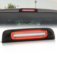 Load image into Gallery viewer, Chevrolet Silverado 1500 2014-2018 / 2500HD 3500HD 2015-2019 / GMC Sierra 1500 2014-2018 / 2500HD 3500HD 2015-2019 Strobe LED 3rd Brake Light Chrome Housing Smoke Len (Version 3)