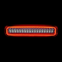 Load image into Gallery viewer, Chevrolet Silverado 1500 2014-2018 / 2500HD 3500HD 2015-2019 / GMC Sierra 1500 2014-2018 / 2500HD 3500HD 2015-2019 Strobe LED 3rd Brake Light Chrome Housing Smoke Len (Version 3)
