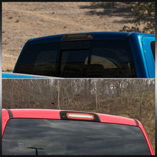 Load image into Gallery viewer, Chevrolet Silverado 1500 2014-2018 / 2500HD 3500HD 2015-2019 / GMC Sierra 1500 2014-2018 / 2500HD 3500HD 2015-2019 Strobe LED 3rd Brake Light Chrome Housing Smoke Len (Version 3)
