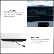 Load image into Gallery viewer, Chevrolet Silverado 1500 2007-2013 / Silverado 2500 3500 2007-2014 / GMC Sierra 1500 2007-2013 / Sierra 2500 3500 2007-2014 / Hummer H3T 2009-2010 LED 3rd Brake Light Chrome Housing Clear Len