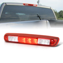 Load image into Gallery viewer, Chevrolet Silverado 1500 2007-2013 / Silverado 2500 3500 2007-2014 / GMC Sierra 1500 2007-2013 / Sierra 2500 3500 2007-2014 / Hummer H3T 2009-2010 LED 3rd Brake Light Chrome Housing Red Clear Len