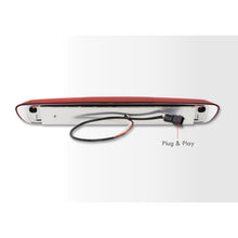 Load image into Gallery viewer, Chevrolet Silverado 1500 2007-2013 / Silverado 2500 3500 2007-2014 / GMC Sierra 1500 2007-2013 / Sierra 2500 3500 2007-2014 / Hummer H3T 2009-2010 LED 3rd Brake Light Chrome Housing Red Clear Len