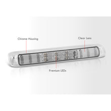 Load image into Gallery viewer, Chevrolet Silverado 1999-2006 / GMC Sierra 1999-2006 LED 3rd Brake Light Chrome Housing Clear Len