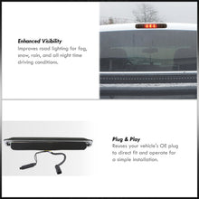 Load image into Gallery viewer, Chevrolet Silverado 1999-2006 / GMC Sierra 1999-2006 LED 3rd Brake Light Chrome Housing Smoke Len