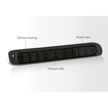 Load image into Gallery viewer, Chevrolet Silverado 1999-2006 / GMC Sierra 1999-2006 LED 3rd Brake Light Chrome Housing Smoke Len