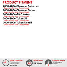 Load image into Gallery viewer, Chevrolet Suburban Tahoe 2000-2006 / GMC Yukon 2000-2006 LED 3rd Brake Light Black Housing Clear Len (Excluding Barn Door Models)