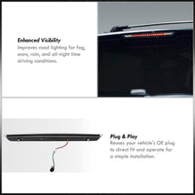 Load image into Gallery viewer, Chevrolet Suburban Tahoe 1500 2007-2014 / 2500 2007-2013 / GMC Yukon XL 1500 2007-2014 / 2500 2007-2013 LED 3rd Brake Light Chrome Housing Clear Len
