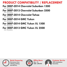 Load image into Gallery viewer, Chevrolet Suburban Tahoe 1500 2007-2014 / 2500 2007-2013 / GMC Yukon XL 1500 2007-2014 / 2500 2007-2013 LED 3rd Brake Light Chrome Housing Smoke Len