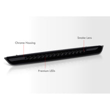 Load image into Gallery viewer, Chevrolet Suburban Tahoe 1500 2007-2014 / 2500 2007-2013 / GMC Yukon XL 1500 2007-2014 / 2500 2007-2013 LED 3rd Brake Light Chrome Housing Smoke Len