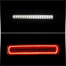 Load image into Gallery viewer, Dodge Ram 1500 2009-2018 / 1500 Classic 2019-2023 / 2500 3500 4500 5500 2010-2018 Strobe LED 3rd Brake Light Chrome Housing Red Len (Version 3)