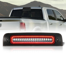 Load image into Gallery viewer, Dodge Ram 1500 2009-2018 / 1500 Classic 2019-2023 / 2500 3500 4500 5500 2010-2018 Strobe LED 3rd Brake Light Chrome Housing Smoke Len (Version 3)
