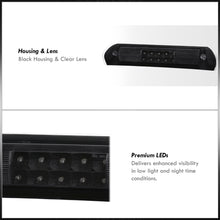 Load image into Gallery viewer, Dodge Ram 2002-2008 LED 3rd Brake Light Black Housing Clear Len