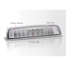 Load image into Gallery viewer, Dodge Ram 1500 2009-2018 / 2500 3500 2010-2018 LED 3rd Brake Light Chrome Housing Clear Len