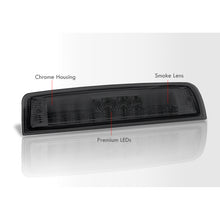 Load image into Gallery viewer, Dodge Ram 1500 2009-2018 / 2500 3500 2010-2018 LED 3rd Brake Light Chrome Housing Smoke Len