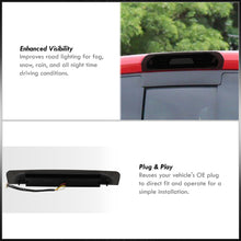 Load image into Gallery viewer, Dodge Ram 1500 2002-2008 / Dodge Ram 2500 3500 2003-2009 LED Bar 3rd Brake Light Black Housing Smoke Len (Version 2)