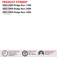 Load image into Gallery viewer, Dodge Ram 1500 2002-2008 / Dodge Ram 2500 3500 2003-2009 LED Bar 3rd Brake Light Chrome Housing Clear Len (Version 2)