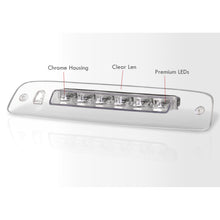 Load image into Gallery viewer, Ford Expedition 2003-2017 / Lincoln Navigator 2003-2018 LED 3rd Brake Light Chrome Housing Clear Len