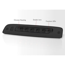 Load image into Gallery viewer, Ford Expedition 2003-2017 / Lincoln Navigator 2003-2018 LED 3rd Brake Light Chrome Housing Smoke Len
