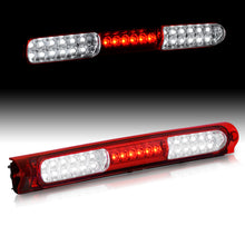 Load image into Gallery viewer, Ford F150 F250 1997-2003 / Excursion 2000-2005 LED 3rd Brake Light Chrome Housing Red Clear Len