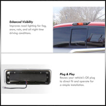Load image into Gallery viewer, Ford F150 2004-2008 / Lobo 2004-2008 / Explorer Sport Trac 2007-2010 / Lincoln Mark LT 2006-2008 LED 3rd Brake Light Black Housing Clear Len