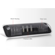 Load image into Gallery viewer, Ford F150 2004-2008 / Lobo 2004-2008 / Explorer Sport Trac 2007-2010 / Lincoln Mark LT 2006-2008 LED 3rd Brake Light Black Housing Clear Len