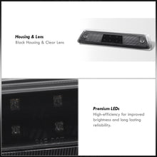 Load image into Gallery viewer, Ford F150 2009-2014 / Lincoln Mark LT 2010-2014 LED 3rd Brake Light Black Housing Clear Len