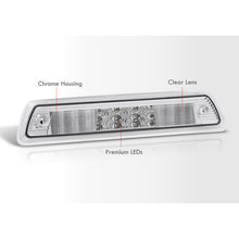 Load image into Gallery viewer, Ford F150 2009-2014 / Lincoln Mark LT 2010-2014 LED 3rd Brake Light Chrome Housing Clear Len
