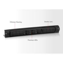 Load image into Gallery viewer, Ford F150 F250 1997-2003 / Excursion 2000-2005 LED 3rd Brake Light Chrome Housing Smoke Len