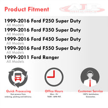 Load image into Gallery viewer, Ford F250 F350 F450 (Super Duty Models Only) 1999-2016 / Ford Ranger 1993-2011 / Mazda B2300 B2500 B300 B400 1995-2003 LED Bar 3rd Brake Light Chrome Housing Clear Len (Version 2)