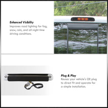 Load image into Gallery viewer, Ford F250 F350 F450 Super Duty Models 1999-2016 / Ford Ranger 1993-2011 / Mazda B2300 B2500 B300 B400 1995-2003 LED 3rd Brake Light Chrome Housing Smoke Len