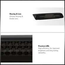 Load image into Gallery viewer, Ford F150 2004-2008 / Explorer Sport Trac 2007-2010 / Lincoln Mark LT 2006-2008 LED Bar 3rd Brake Light Chrome Housing Smoke Len