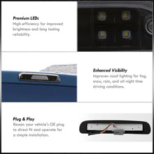 Load image into Gallery viewer, Ford F250 F350 F450 (Super Duty Models Only) 1999-2016 / Ford Ranger 1993-2011 / Mazda B2300 B2500 B300 B400 1995-2003 LED Bar 3rd Brake Light Black Housing Clear Len (Version 2)