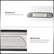 Load image into Gallery viewer, Ford F250 F350 F450 (Super Duty Models Only) 1999-2016 / Ford Ranger 1993-2011 / Mazda B2300 B2500 B300 B400 1995-2003 LED Bar 3rd Brake Light Chrome Housing Clear Len (Version 2)