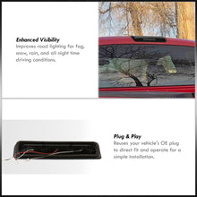 Load image into Gallery viewer, Ford F150 2004-2008 / Explorer Sport Trac 2007-2010 / Lincoln Mark LT 2006-2008 LED Bar 3rd Brake Light Black Housing Smoke Len (Version 2)