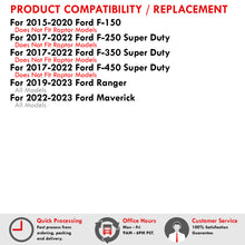 Load image into Gallery viewer, Ford F150 2015-2020 / F250 F350 F450 Super Duty 2017-2022 / Ranger 2019-2023 Strobe LED 3rd Brake Light Chrome Housing Smoke Len (Excluding Raptor Models)