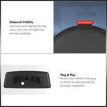 Load image into Gallery viewer, Jeep Wrangler JL 2018-2024 LED 3rd Brake Light With Relocation Kit Chrome Housing Red Len