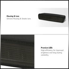 Load image into Gallery viewer, Jeep Wrangler JL 2018-2024 LED 3rd Brake Light With Relocation Kit Chrome Housing Smoke Len