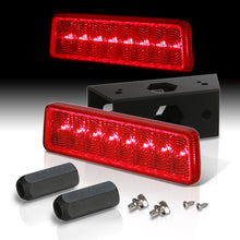 Load image into Gallery viewer, Jeep Wrangler JK 2007-2017 LED 3rd Brake Light With Spare Tire Relocation Kit Chrome Housing Red Len